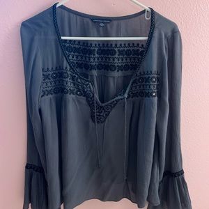 American Eagle long sleeve hippy top